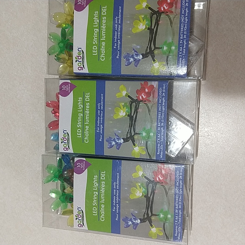 LED String Lights price listed is for all items shown
